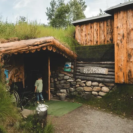Eventyrhyttene I Jotunheimen キャンプ場 Stuttgongfossen
